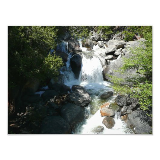 Impression Photo Cascade Falls à Yosemite National Park (Devant)