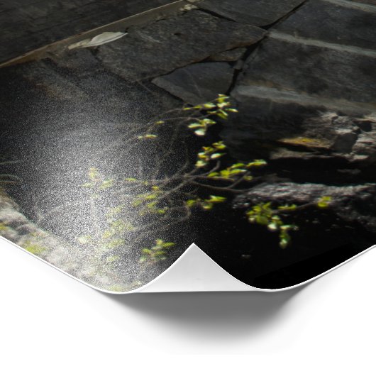 Impression Photo Cascade Latefossen en Norvège (Coin)