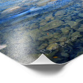 Impression Photo Cascades du ruisseau Barton à Austin Texas 2 (Coin)