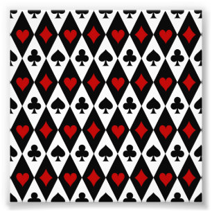 Impression Photo Casino de jeu Blackjack Card Player Las Vegas