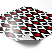 Impression Photo Casino de jeu Blackjack Card Player Las Vegas (Coin)