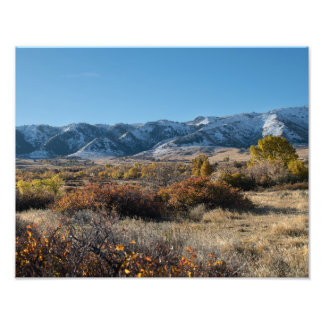 Impression Photo Casper Mountain Seasons - Fall Foliing - Casper WY