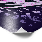 Impression Photo Casque de moto cross graphique (Coin)