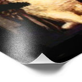 Impression Photo Casquette de la sorcière de Pleine lune de chat no (Coin)