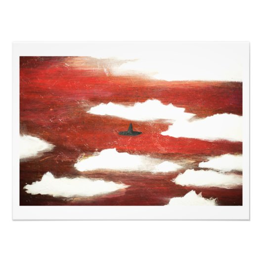 Impression Photo "Casquette de sorcière" 24" x 18" (Devant)