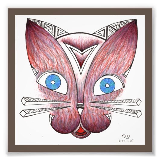 Impression Photo Cat (Devant)