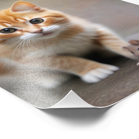 Impression Photo Cat and Mouse (Coin)