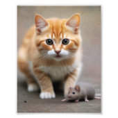 Impression Photo Cat and Mouse (Devant)