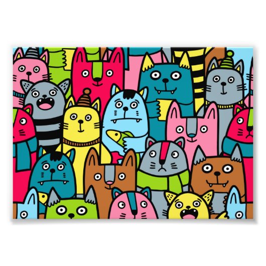 Impression Photo Cat et kitten (Devant)