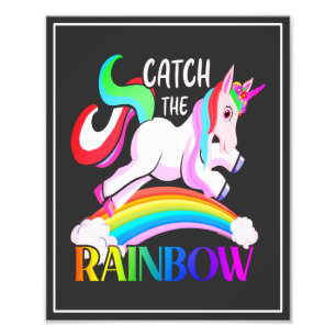 Impression Photo Catch the Rainbow - Unicorn Designs-15989