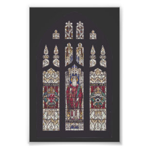 Impression Photo Cathédrale Saint-Polycarpe Art de Verre Coloré