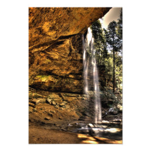 Impression Photo Cave Cave Falls, Hocking Hills, Ohio
