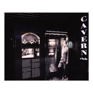 Impression Photo Cavern Club Entrée Originale, Liverpool, Royaume-U