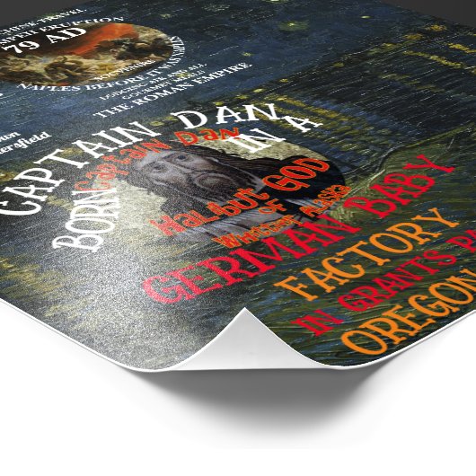 Impression Photo Ce qui est arrivé à Mel's Baby Dawson City Yukon (Coin)