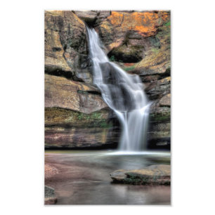 Impression Photo Cedar Falls, parc d'état de collines de Hocking,