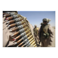 Ceintures de munitions de calibre 50