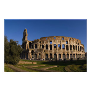 Impression Photo Célèbre Colisée à Rome Italie Monument 2