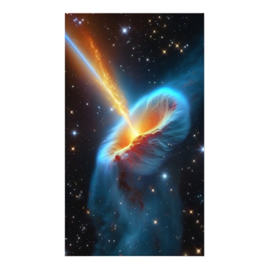 Impression Photo Celestial Fury: Vertical Burst (Devant)