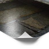 Impression Photo Cellule pénitentiaire historique (Coin)