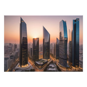 Impression Photo Centre d'affaires moderne