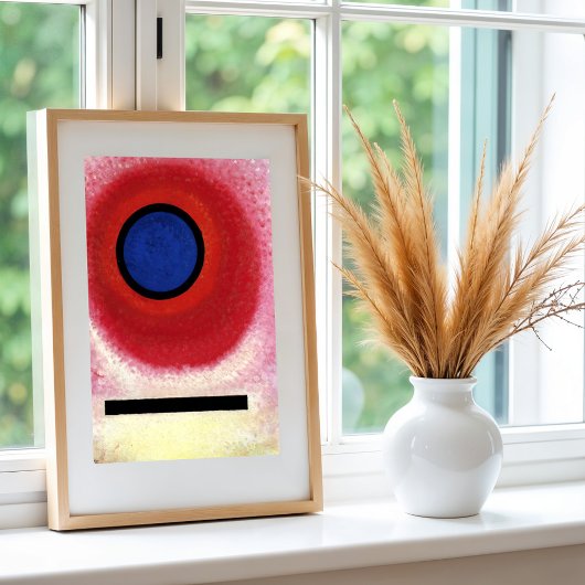 Impression Photo Cercle bleu II par Kandinsky, 1925