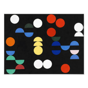 Impression Photo Cercles et demi-cercles Sophie Taeuber-Arp