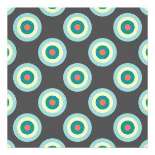 Impression Photo Cercles mixtes gris par Shirley Taylor