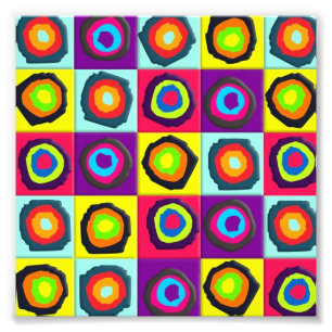 Impression Photo cercles motif