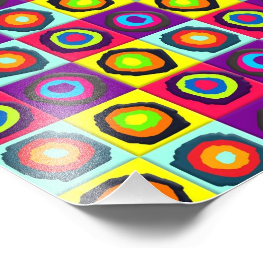 Impression Photo cercles motif (Coin)