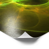 Impression Photo Cercles orange et citron vert (Coin)
