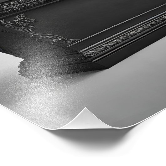 Impression Photo Cercueil gothique (Coin)