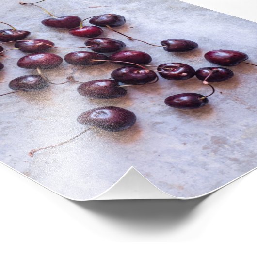 Impression Photo Cerises (Coin)