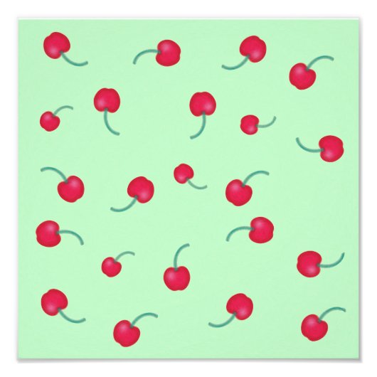 Impression Photo Cerises Mignonnes (Devant)