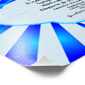 Impression Photo Certificat d'adoption de chien personnalisable ble (Coin)