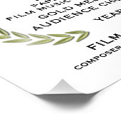 Impression Photo Certificat de médaille d'or 10" x 8" (Coin)