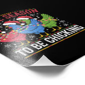 Impression Photo C'Est La Saison Pour Choisir Noël Poulet Occidenta (Coin)