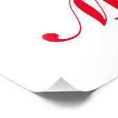 Impression Photo Cette fille aime la gymnastique Noël (Coin)