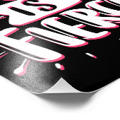 Impression Photo Cette Fille Est L'Autonomisation De Fille Fierce (Coin)