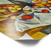 Impression Photo Cezanne Le panier des pommes Imprimer (Coin)