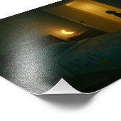 Impression Photo Chambre Dreamcore avec Entité - Espace Liminal (Coin)