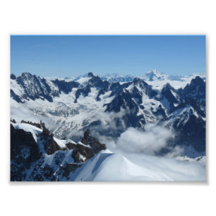 Impression Photo Chamonix Alpes françaises