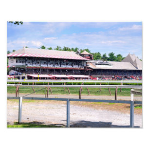 Impression Photo Champ de courses de Saratoga et cour de Clare