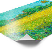 Impression Photo Champ Van Gogh avec Irises près d'Arles (Coin)