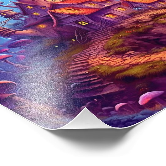 Impression Photo Champignons psychédéliques (Coin)