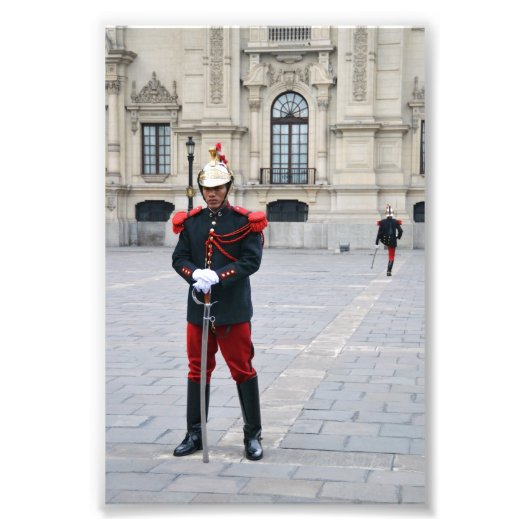 Impression Photo Changement De Garde, Lima, Pérou (Devant)