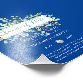 Impression Photo Changement de plan Date Greenery Eucalyptus Event (Coin)