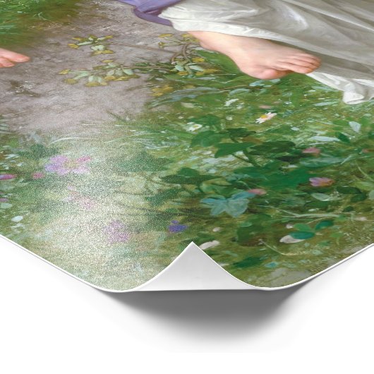 Impression Photo Chansons du printemps de William Bouguereau (Coin)