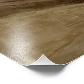 Impression Photo Chanter Espagnol Cowboy à Banjo jouer à la chanson (Coin)