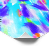 Impression photo Chaos en couleur (Coin)