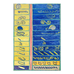 Impression Photo Chaos primitif 13   Hilma af Klint  